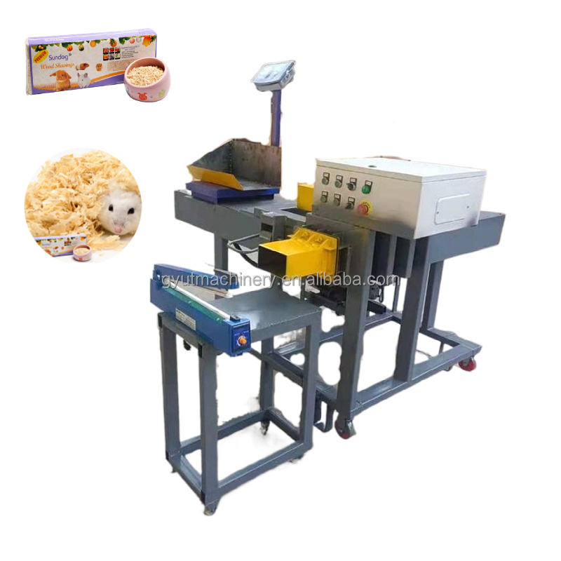 Wood Shaving Bale Bags Compress Machine for Making Animal Bedding Hay 2300*5700*2900mm