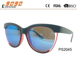 Wholesale Sunglasses in fashionable design,made of plastic ,suitable for men and women from china suppliers