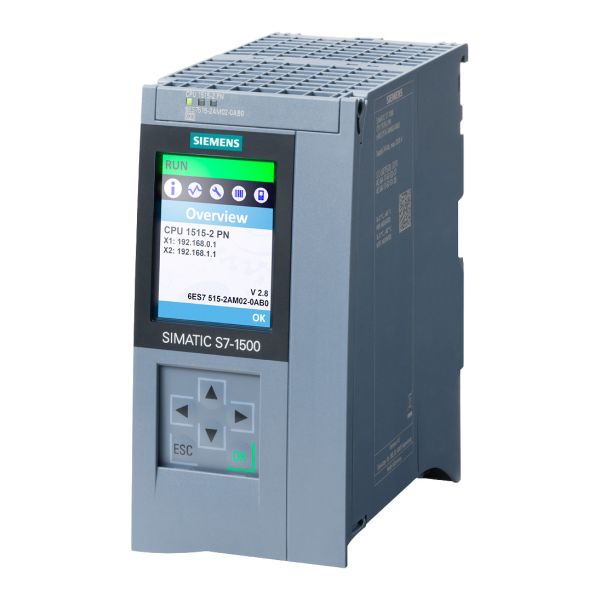 SIEMENS PLC SIMATIC S7-1500 CPU 1515-2 PN 6ES7515-2AM02-0AB0ENTRAL PROCESSING