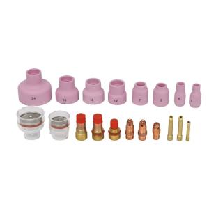 Wholesale Gas lens wedge collect Glass Cup and Ceramic Tig Welding Nozzle set ideal for welding from china suppliers