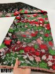 Brocade Jacquard Fabric Lace Wedding Dress Embroidered Fabric Ghana Dress Fabric