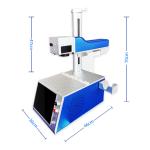 color fiber laser marking machine price /fiber laser engraver/laser marker on