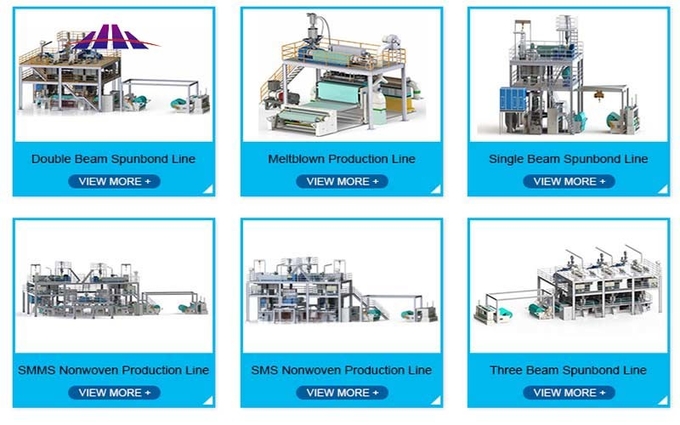 250gsm PP Polypropylene Non Woven Making Machine For Face Mask