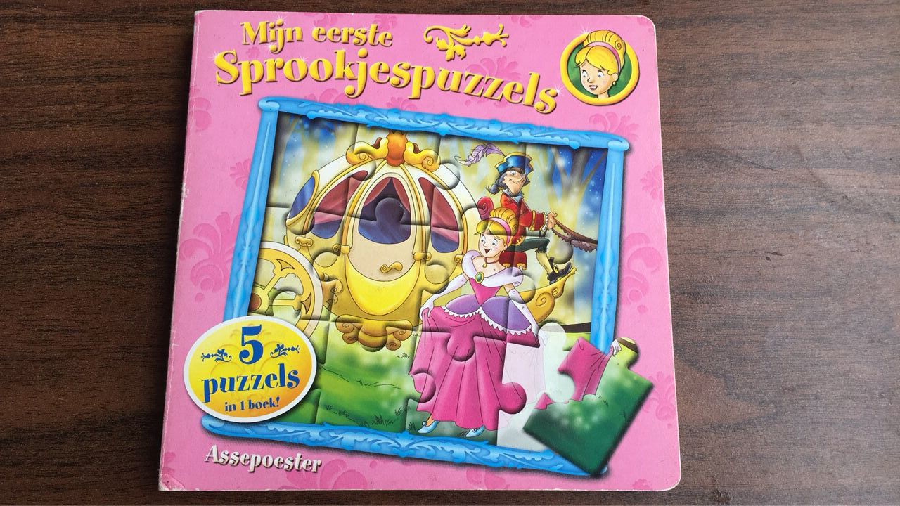 Hardcover Interesting Children'S Puzzle Books For Kids English Learning