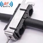 KXK-XXXXX Customized Fiber Power Feeder Cable Clamps 30.5-34.5mm 4-8mm Three