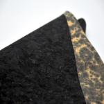 Eco-friendly natural bark grain cork cloth Embossed Eco Friendly Shoe Materials