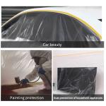 Automotive Paint Covering Yellow Paper Painting Masking Tape For Car Painting
