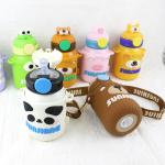 550ml Stainless Steel Thermos Cup With Food Grade Silicone Cover