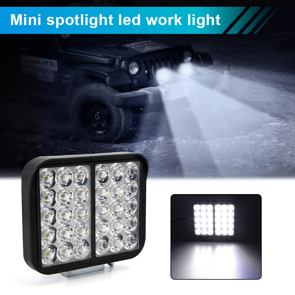 30 LED 12V White Color Auto Work Light Off Road Universal LED Lamp