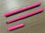 Pink angel series automatic eyebrow pencil, custom made makeup pencil OEM
