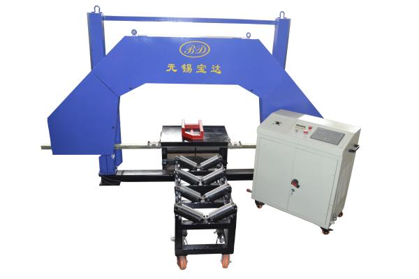 800mm PE PVC PP HDPE Pipe Cutting Machine , Tube Cutting Machine Max Pressure 10
