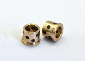 Wholesale Hydraulic Cylinder Casting Bronze Flange Bearing With Solid Lubricant from china suppliers