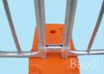 Construction Sites Temporary Yard Fencing , Firm Structure Crowd Control