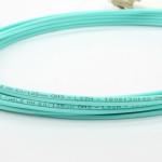 OM3 LC To LC Fiber Optic Cable 30m Multimode Duplex Lszh Fiber Optic Jumper