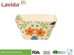 Large Size Eco Bamboo Serving Bowl Easy Cleaning Anti - Bacteria Heat Resistance