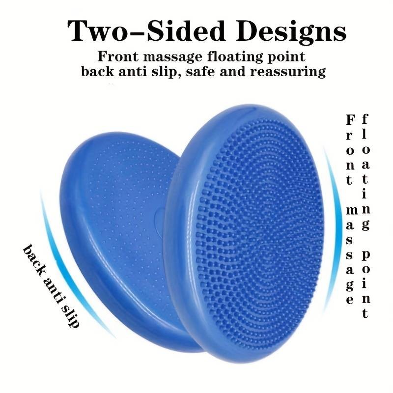 Sensory Pad Yoga Inflatable Balance Disc Core Stability Wobble Cushion Opens in a new window