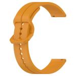 Silicone 22mm 20mm Watch Band Strap Flat Head Groove Quick Release