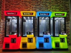Wholesale Plastic Claw Crane Machine / Toy Or Capsules Claw Vending Machine from china suppliers
