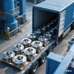 Buy cheap 316LN SS Forgings Nuclear Flange Corrosion Resistant With ASME Compliant from wholesalers