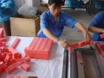 Intelligent EPE Bonding Cutting Gluing Machine , Industrial Hot Glue Machine
