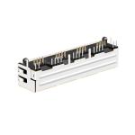 Amphenol RJHSE-5385-04 Compatible LINK-PP LPJE401AWNL Tab Up Green/Green LED 1X4