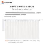 Hot sale wholesale price low consumption Curtain rods and double curtain track