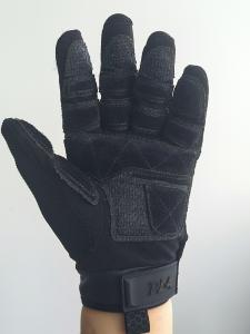 Wholesale Tactical Gloves With Cowhide Palm Surface Black Leather 2xl from china suppliers