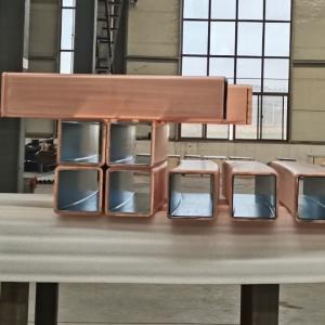 Wholesale CuCrZr Copper Mold Tube Continuous Casting 90mm Square from china suppliers
