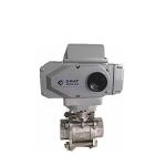 Stainless Steel Fixed Ball Valve 2 Way 3 PC Ss Mini Electric Ball Valve