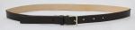 Coffee Color Mens Casual Belts With Gold Buckle , Durable Casual Dress Belt