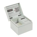 Square Single Display Hard Cardboard Paper Gift Box Eco Friendly Customized