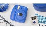 Fuji Instax mini 8 camera once imaging film lomo vertical shot for travel
