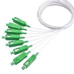 1x8 1x16 1X64 SC/APC Connector Steel Tube PLC Fiber Optic Splitter