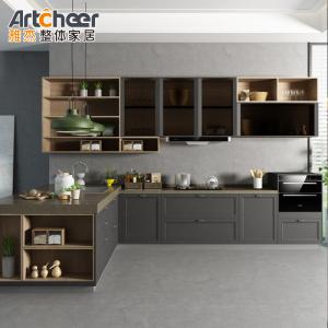 Wholesale Customized Size Kitchen Cabinet Pantry Organization and Storage for Farmhouse Design from china suppliers