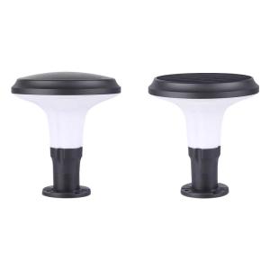 Wholesale Decorative Pole Solar Powered Led Post Top Lamps Yard 26x26x28cm 5V 4.5W from china suppliers