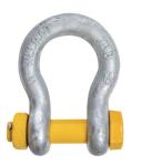 1-1/8" WLL 9.5 Tonne Wide Body Shackles With Safety Bolt