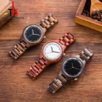 Hot Selling Fashion Leisure Men'S Women Watch Box Wood Custom Logo Quartz Luxury