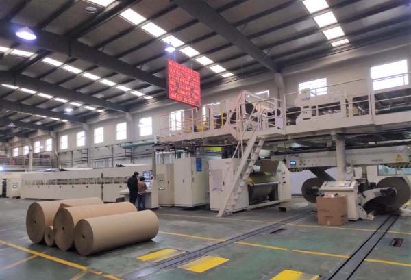 Dpack corrugated Automatic Cardboard Box Making Machine , 2200mm Cardboard