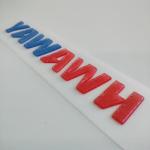 TPU Rubber Silicone Heat Transfer Logo Embossed Garment Label Iron On 3D