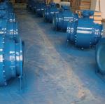 Three Piece SS410 Trim Side Entry Trunnion Mounted Valve