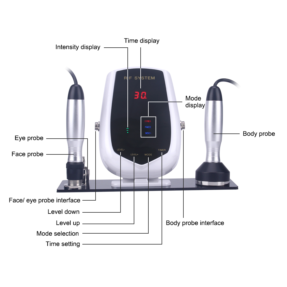 Portable Radio Frequency Machine Rf Body Massage Eyes Face Wrinkle Free Device