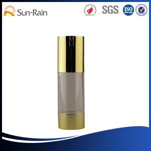 Wholesale Facial serum cosmetics airless dispenser bottles 15ml 30ml 50ml from china suppliers