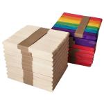 Multi Size Handmade Wooden Ice Cream Sticks For Hand DIY Craft