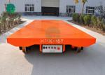 Mold Factory Steel Plate Battery Power Flat Transfer Vehicle On Rail
