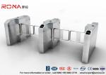Fingerprint Entrance Swing Barrier Gate Stainless Steel For Handicap Channel