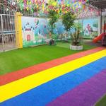 35mm Colorful Artificial Grass That Doesn'T Heat Up