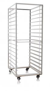 China Durable 660x810x1780mm 17 Shelves Stainless Steel Trolly on sale