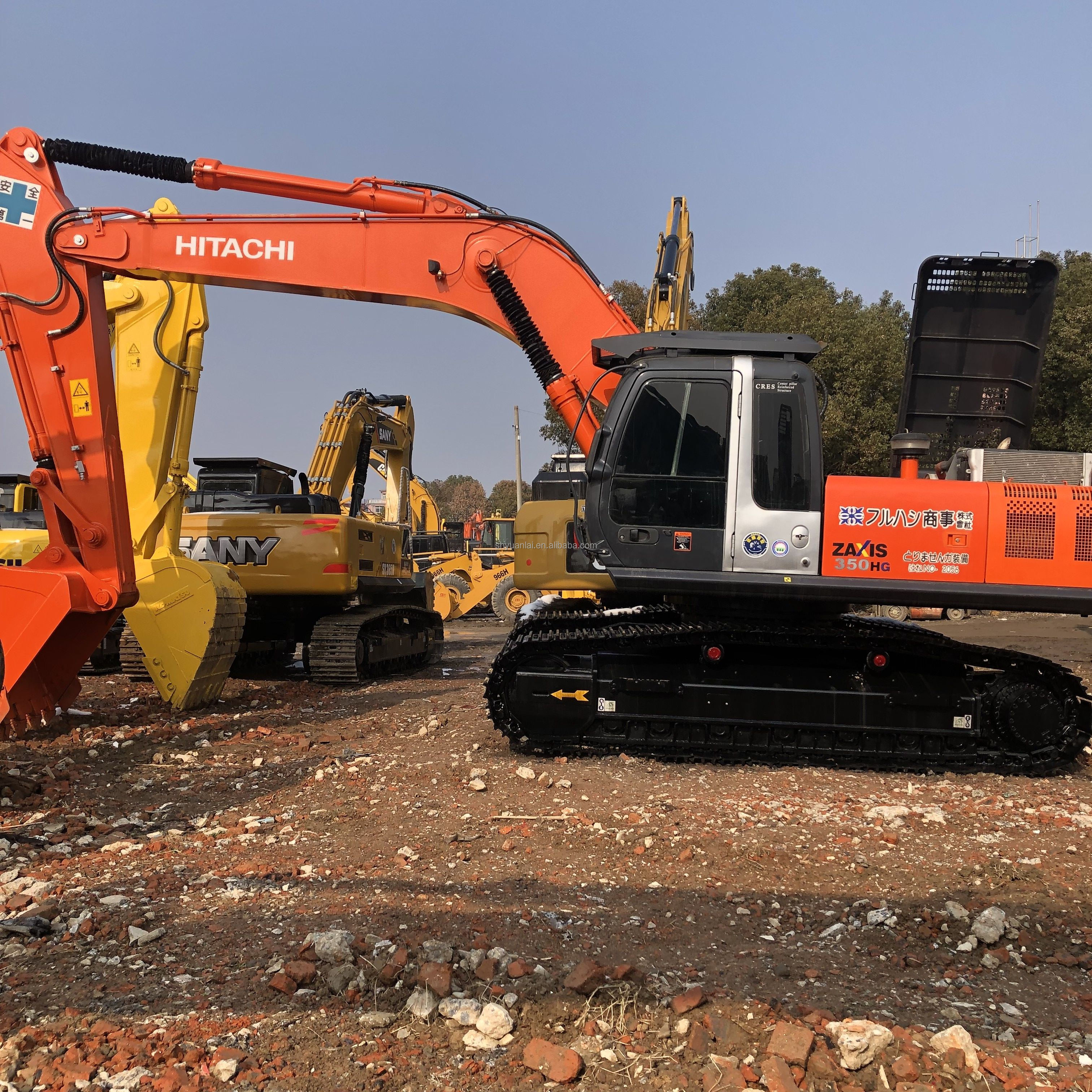 35TON Hitachi ZX350 Excavator Used and in Good Condition Original Hydraulic Pump