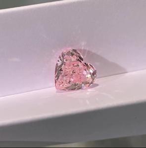 Wholesale Man Made Lab Grown Pink CVD Diamonds Heart Shape 1.8ct-2.5ct VS-VVS from china suppliers