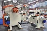 Automatic NC Feeder Machine Pneumatic Mandrel Expansion Uncoiler Leveler Feeder